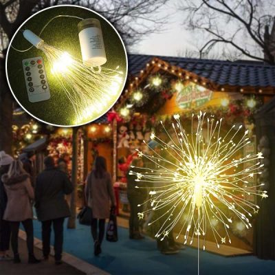 Decorazione pirotecnica natalizia | LUMIBLAST