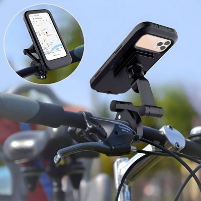 Porta telefono universale impermeabile per bicicletta | BRACKZPHONE