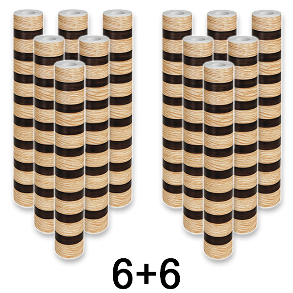 6x Pannello murale autoadesivo effetto legno | LINEWALL 1+1 GRATIS